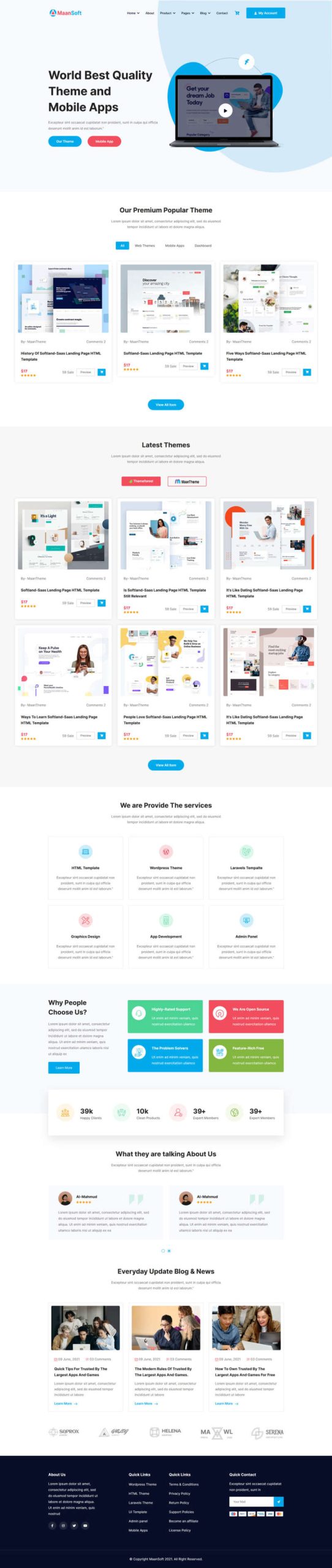 app源码网站模板网站主题交易平台html模板-七七博客
